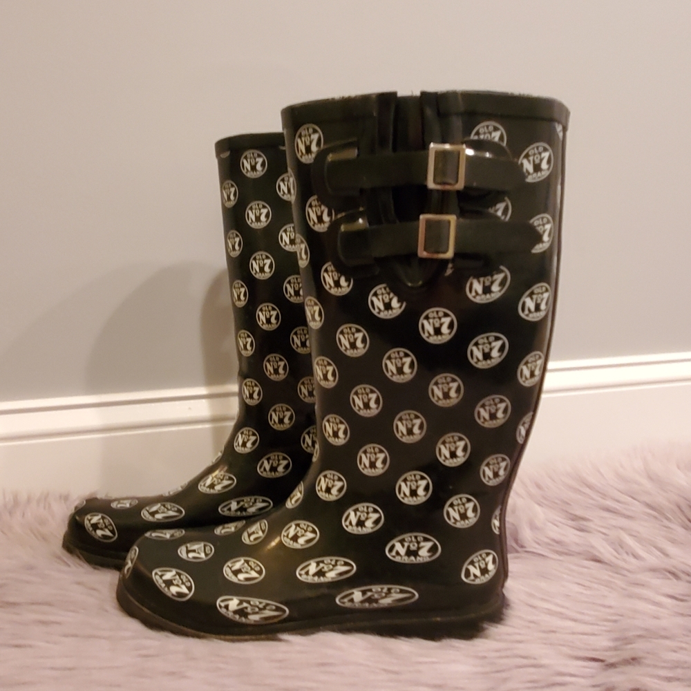 Limited Edition Jack Daniel's No. 7 Rain Boots